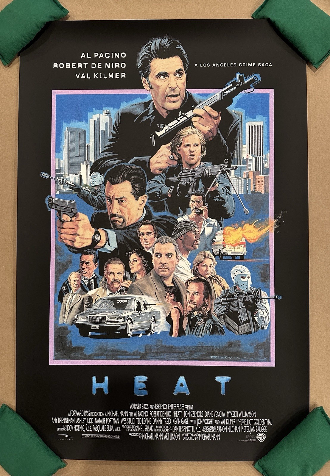 Paul Mann – Heat – Regular 24 x 36 inches Screen print edition of 150