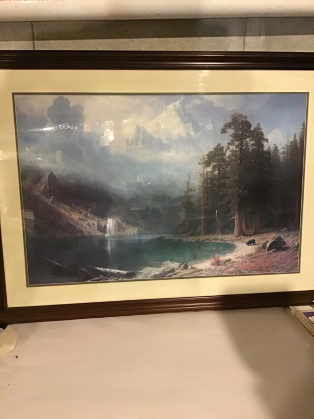 Mount Corcoran | Albert Bierstadt | 1876 California American Nature Print 44×32