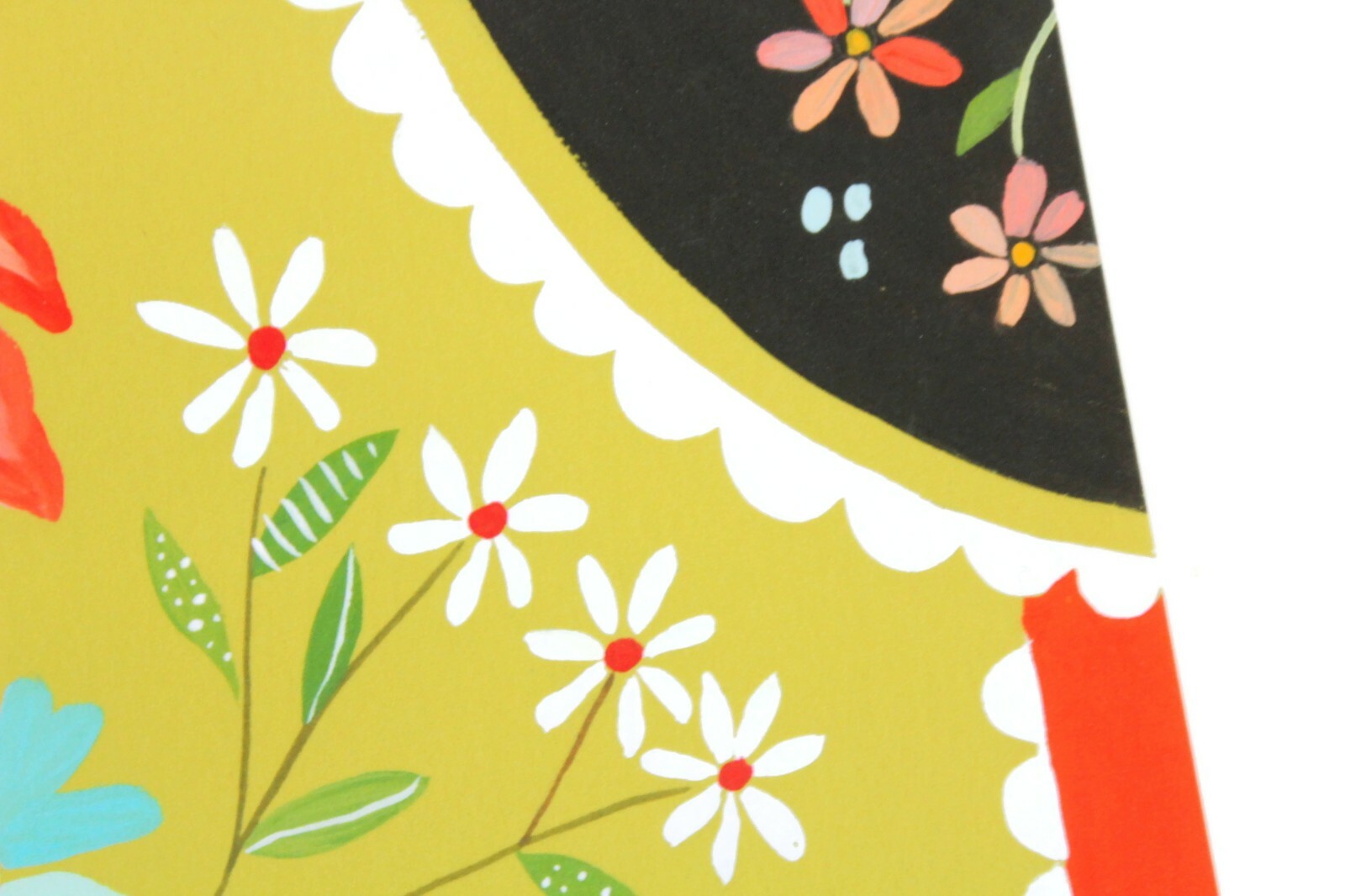 8×10 “Meadow Flowers” Art Print by Artist Katie Daisy of The Wheatfield, $27