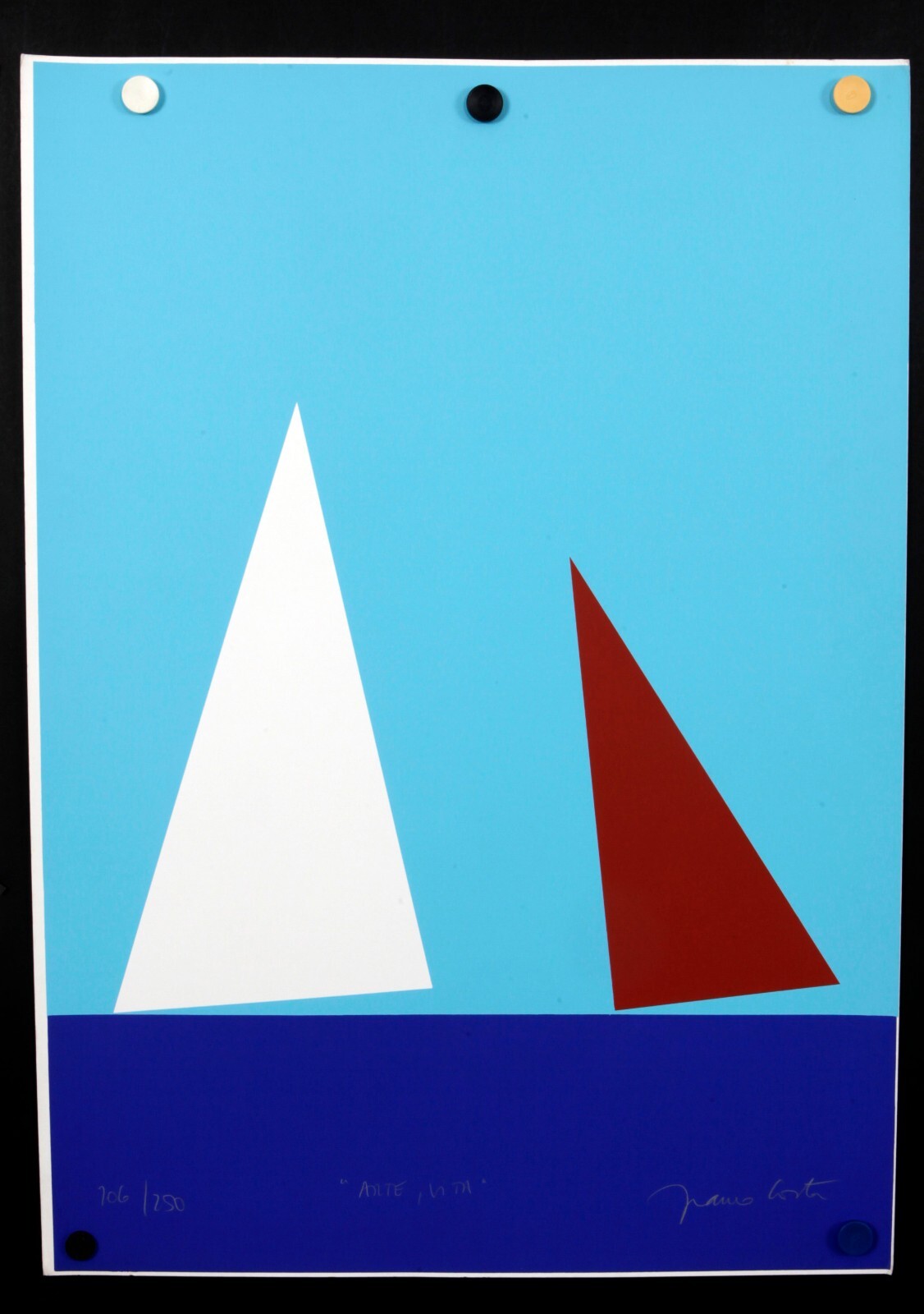 Franco Costa – Arte Vita- Lim. & Signed Ed. Silkscreen – Nr. 151/250