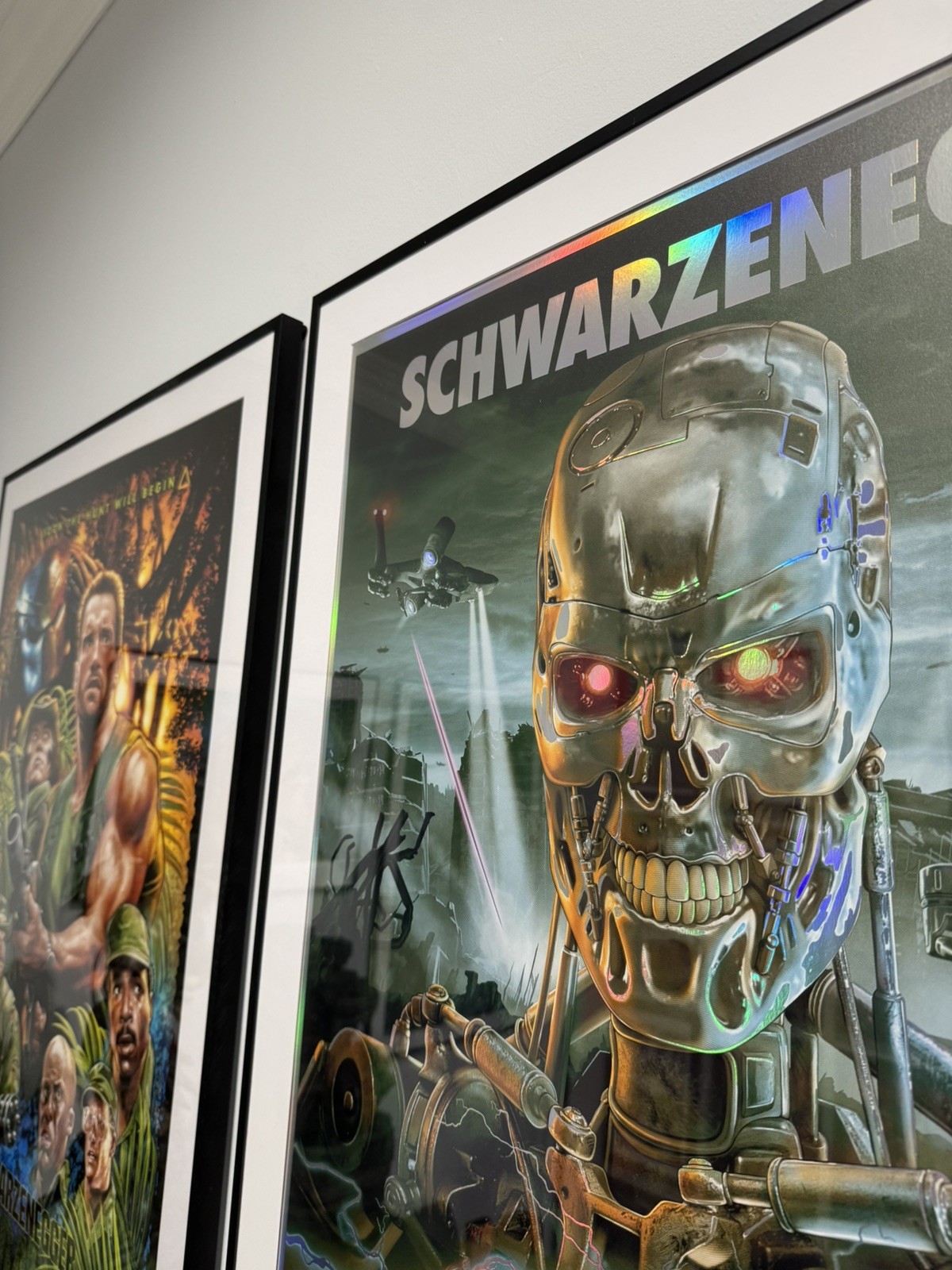 The Terminator Arnold Schwarzenegger BNG Print Foil Pablo Olivera 24 x 36″