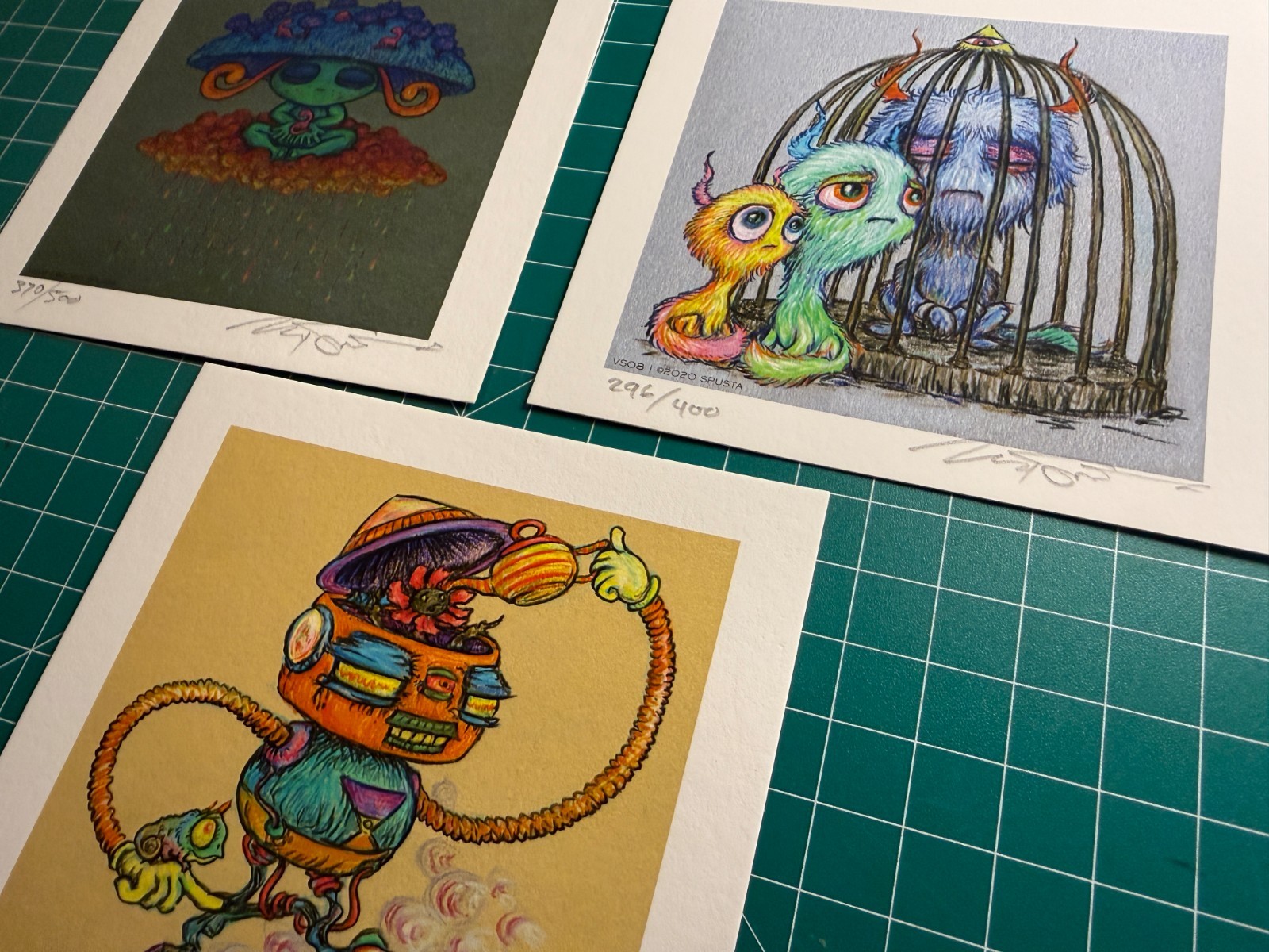Seven (7) Marq Spusta VS Video Series print pack!