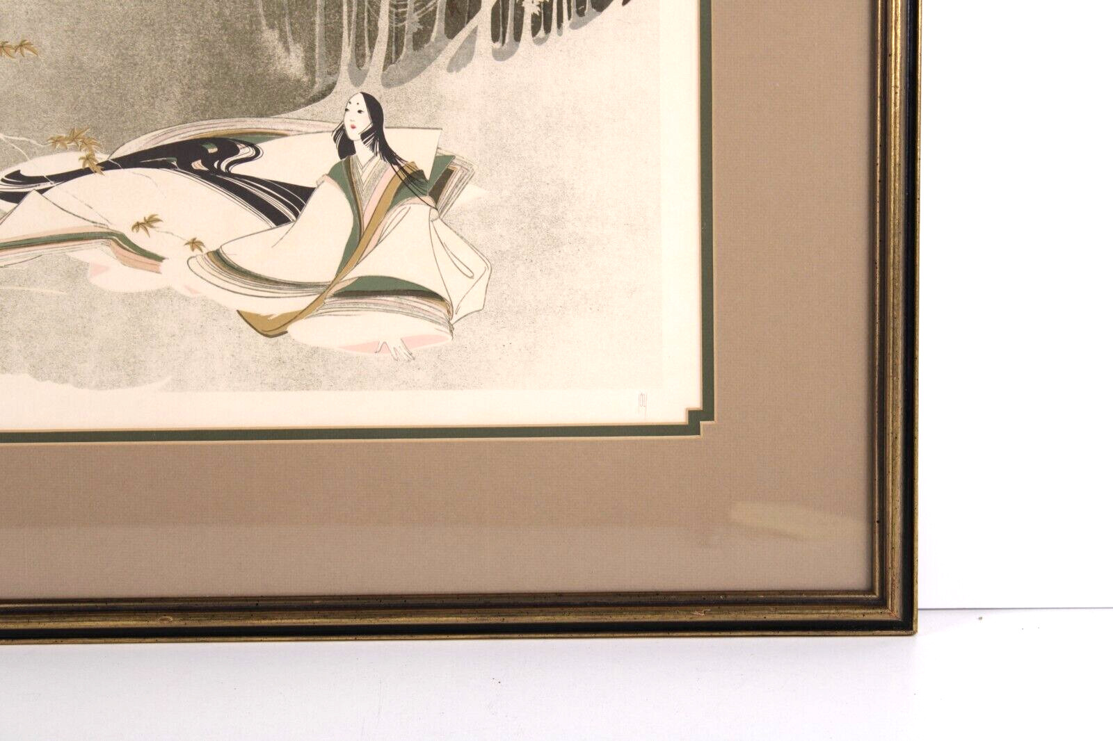 Geisha Girl Artist Proof A/P Lithograph Signed Joy Dunn