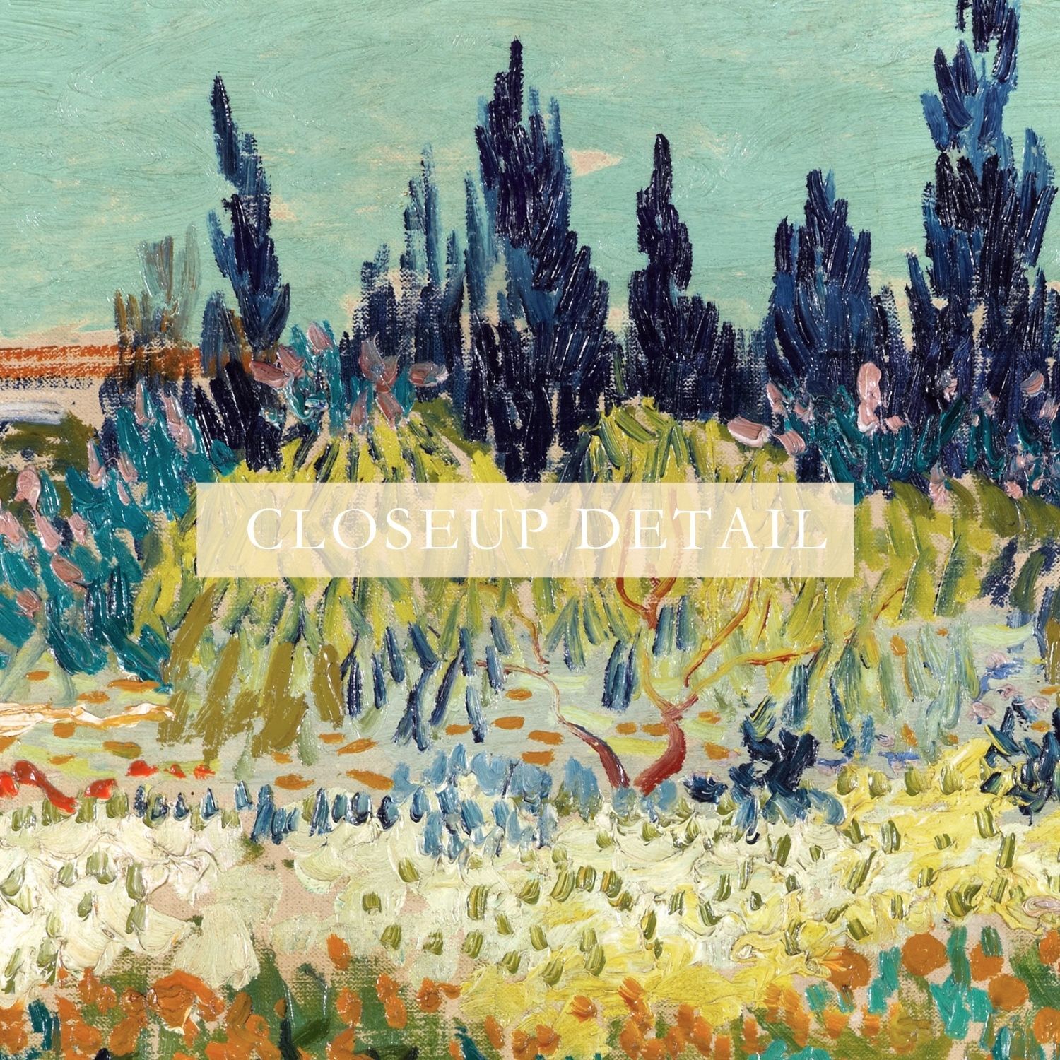 Vincent Van Gogh Garden at Arles Painting Giclee Print on Fine Art Paper