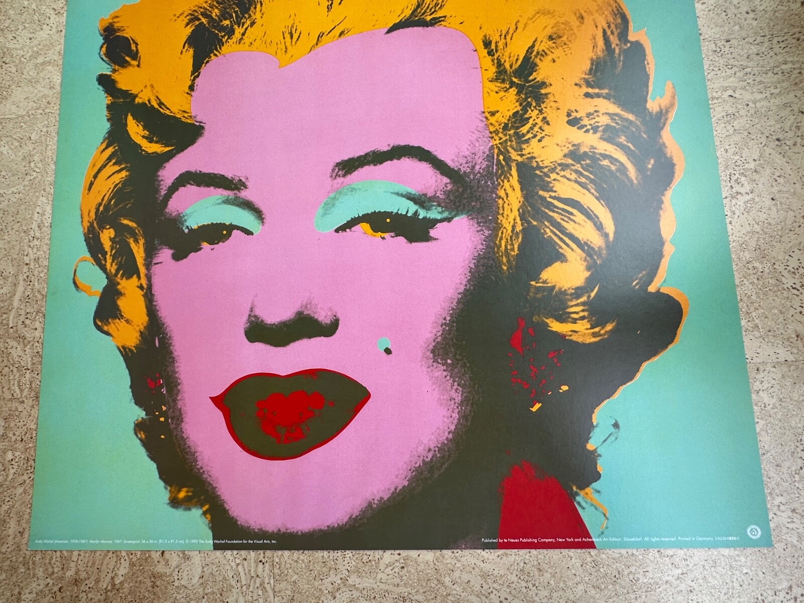 Andy Warhol MARILYN MONROE te Neues Print