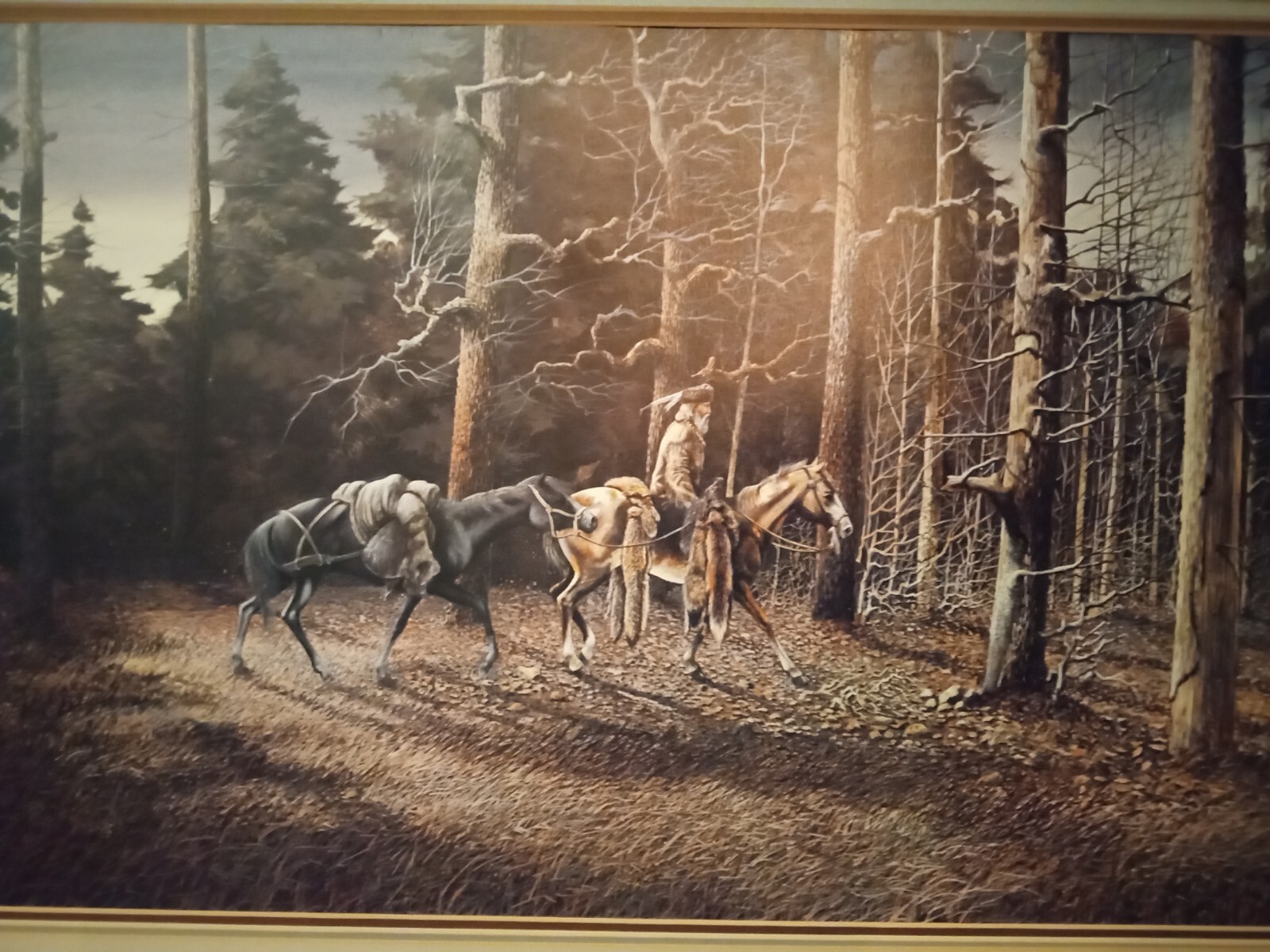 Bill Jaxon Signed and Numbered Print “Breaking out into Light”