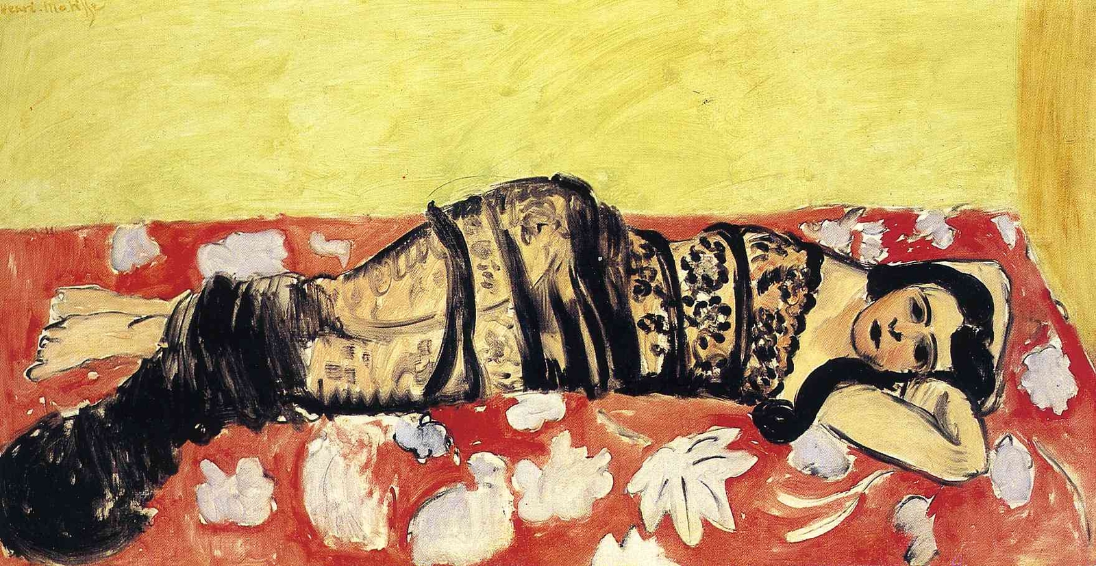 Henri Matisse Odalisque 1918 Post-Impressionism Art 17″ x 22″ Archival Art Print