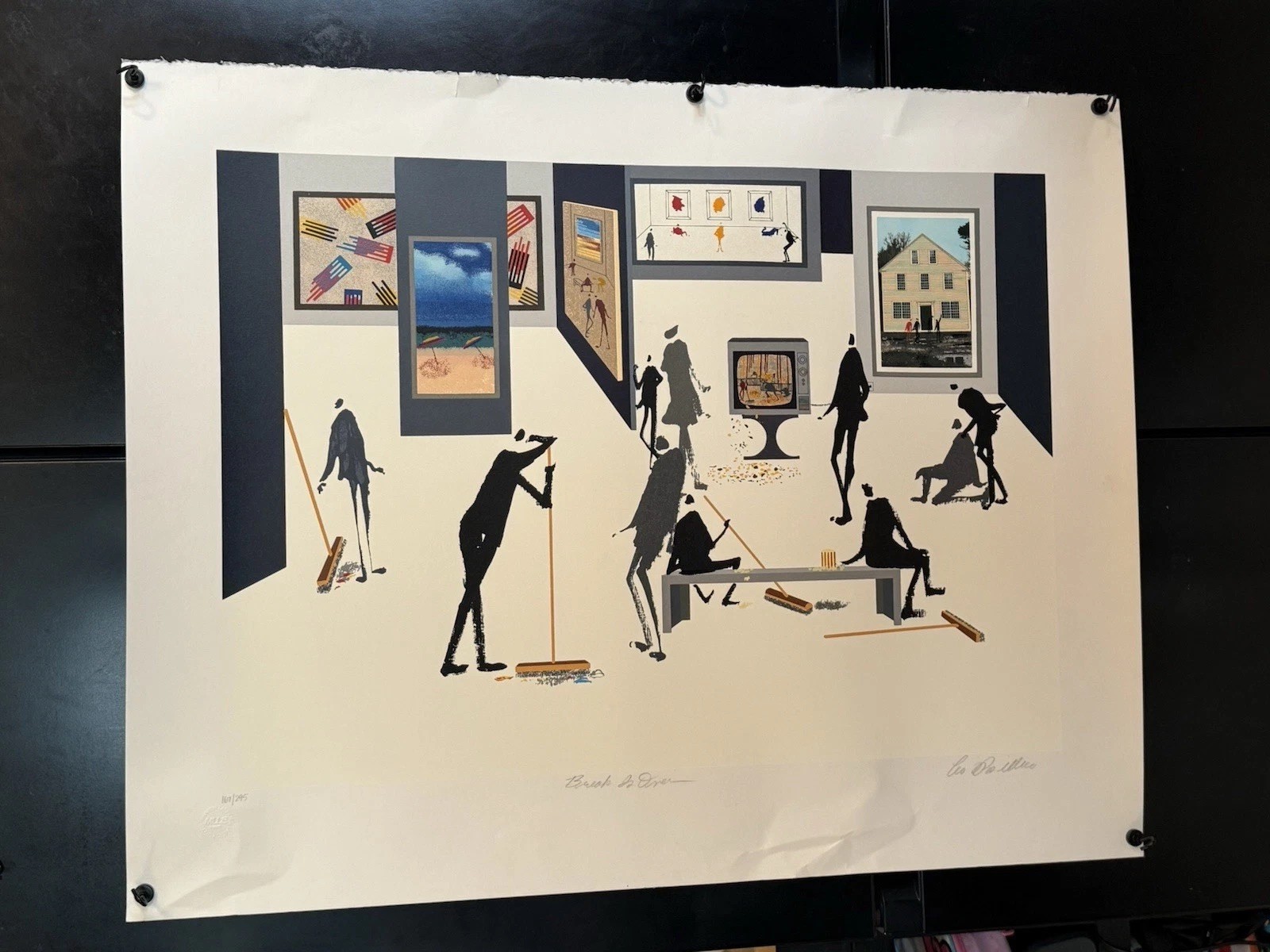 Leo Posillico “break In One” Hand signed Limited Edition