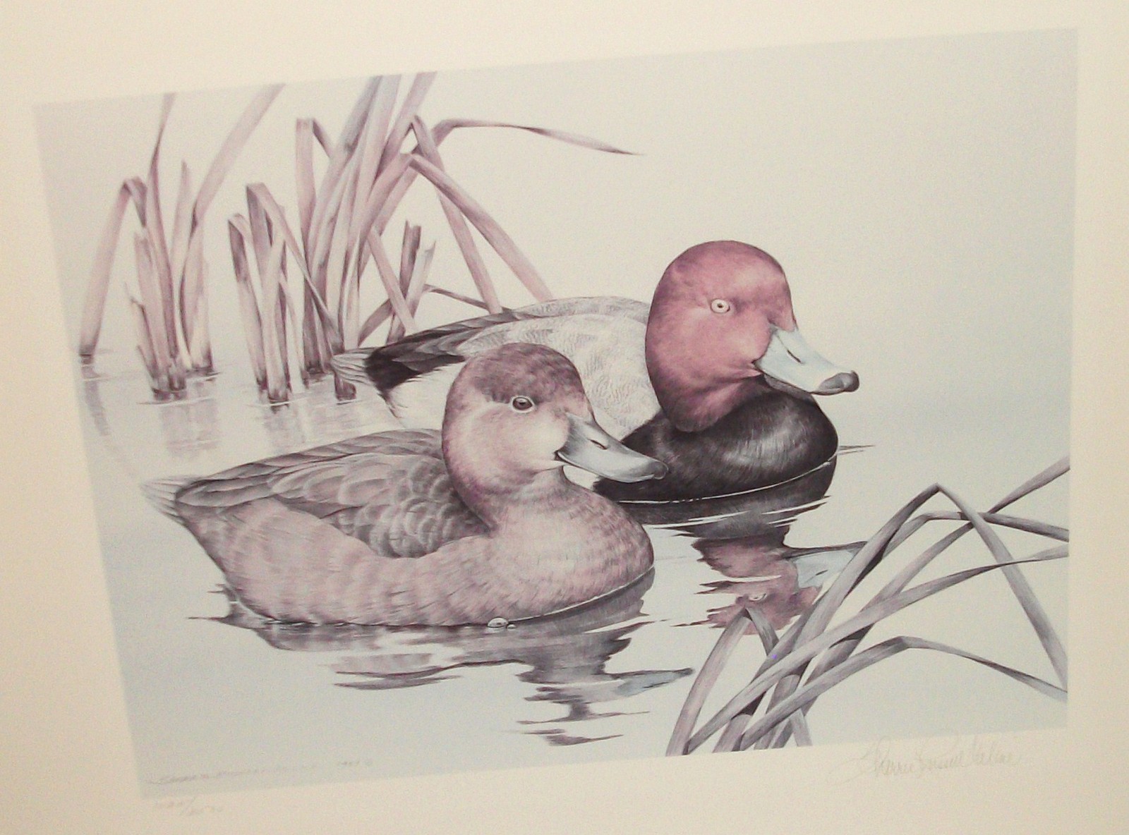 SHERRIE RUSSELL MELINE “CALIFORNIA DUCKS UNLIMITED” LIMITED EDITION LITHOGRAPH