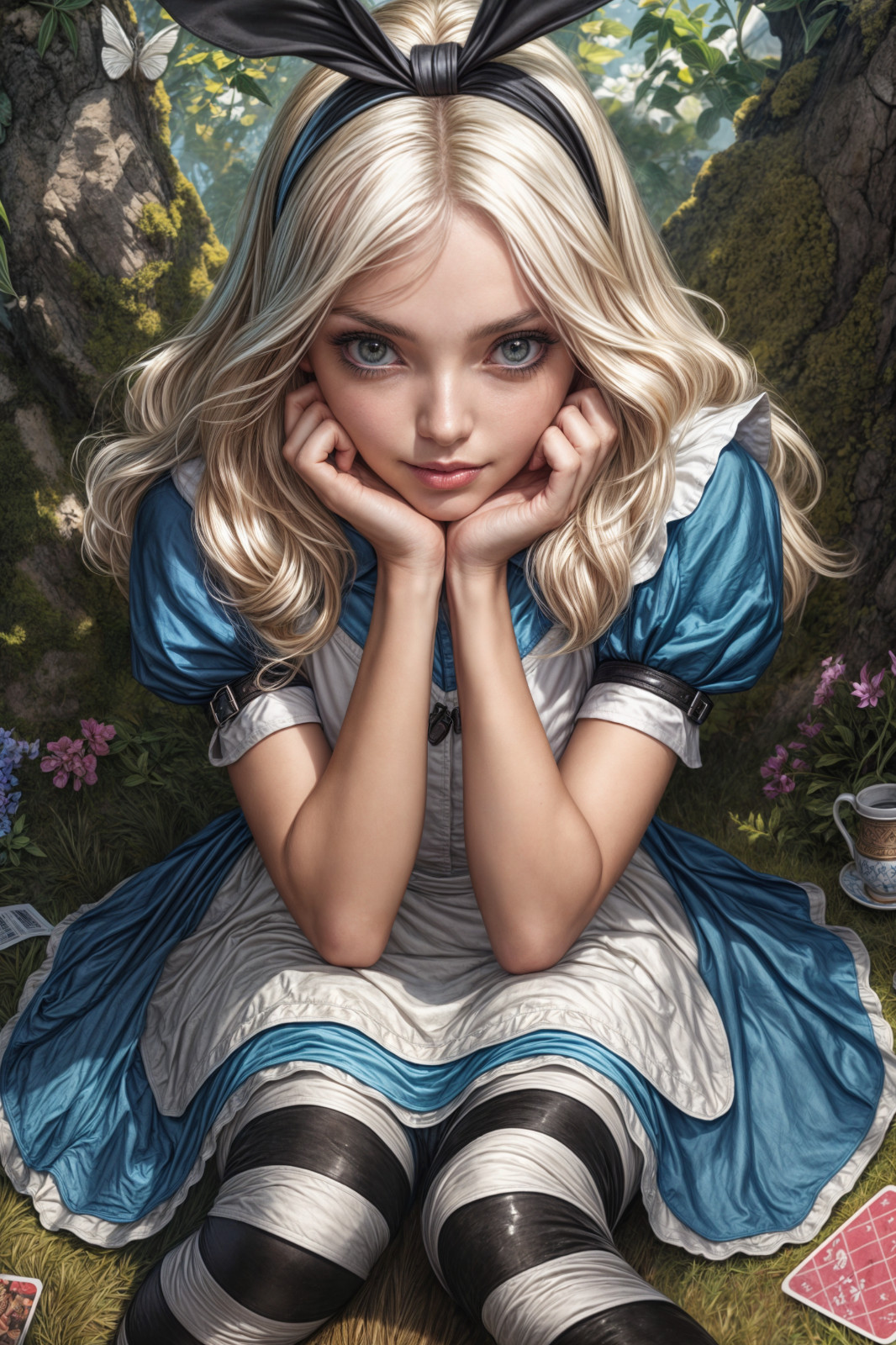 ALICE IN WONDERLAND Fine Art Print 13×19 Limited to 1/30