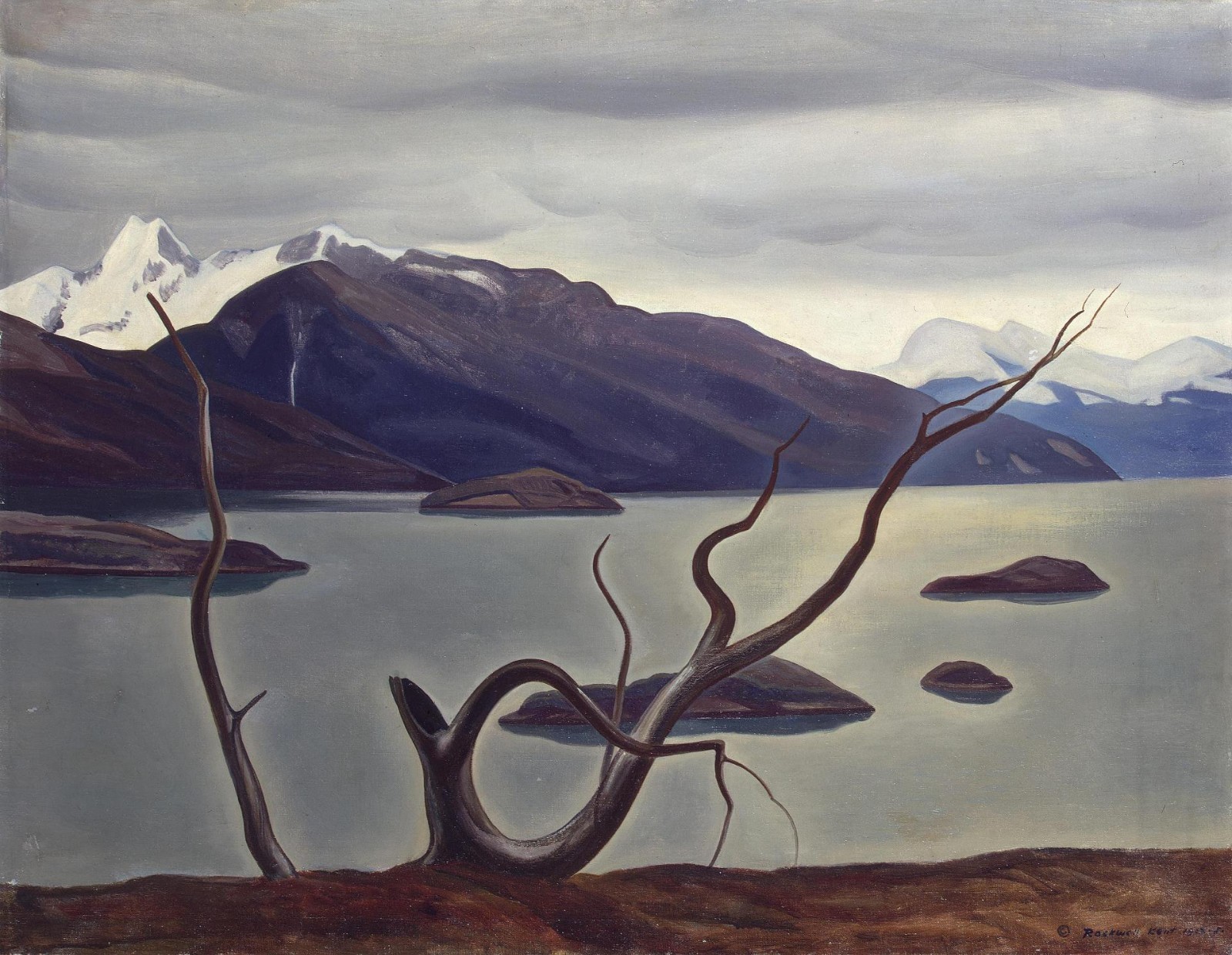 Rockwell Kent: Admiralty Sound 22×30 Archival Quality Fine Art Print