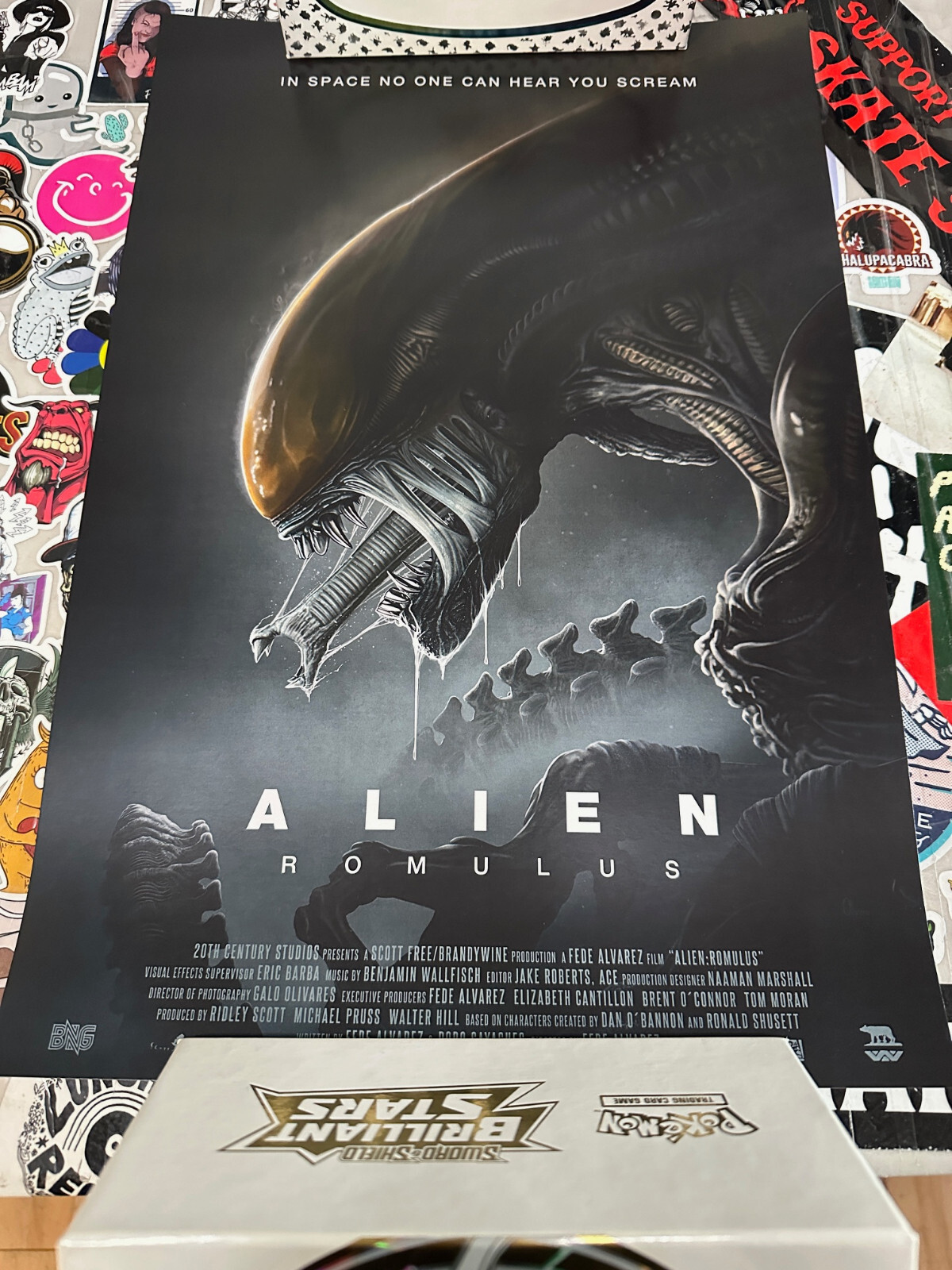 BNG Alien Romulus Offset Version B 12 x 18 Poster Print Pablo Olivera