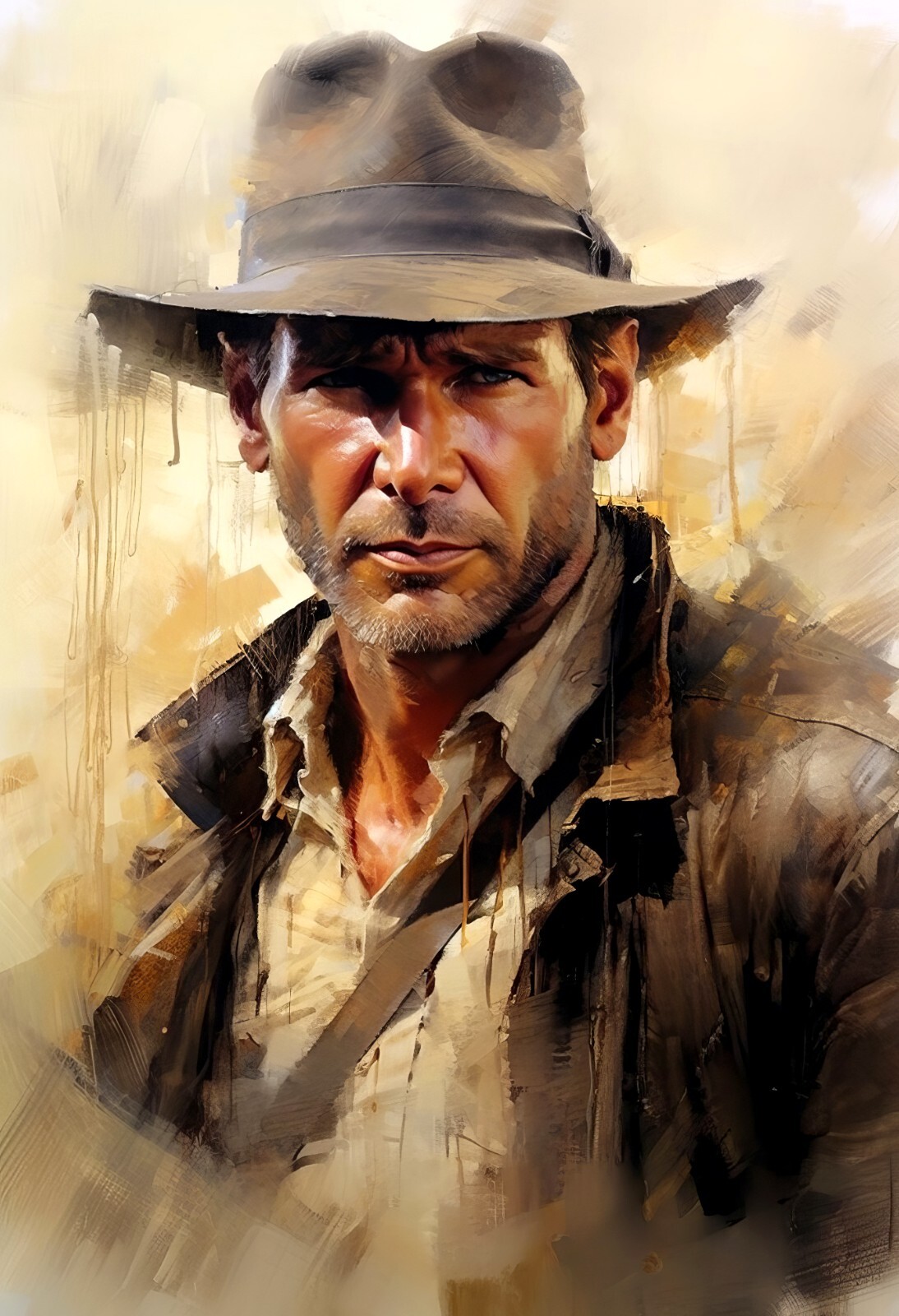 “Indiana Jones 5” 13×19 Fine Art Print Limited to Only 20 Hand-Numbered Copies