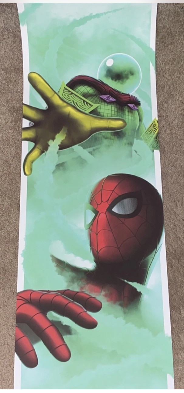 Bottleneck Gallery Ben Harman Spiderman Vs. Mysterio 🟢IN HAND🟢 35/200