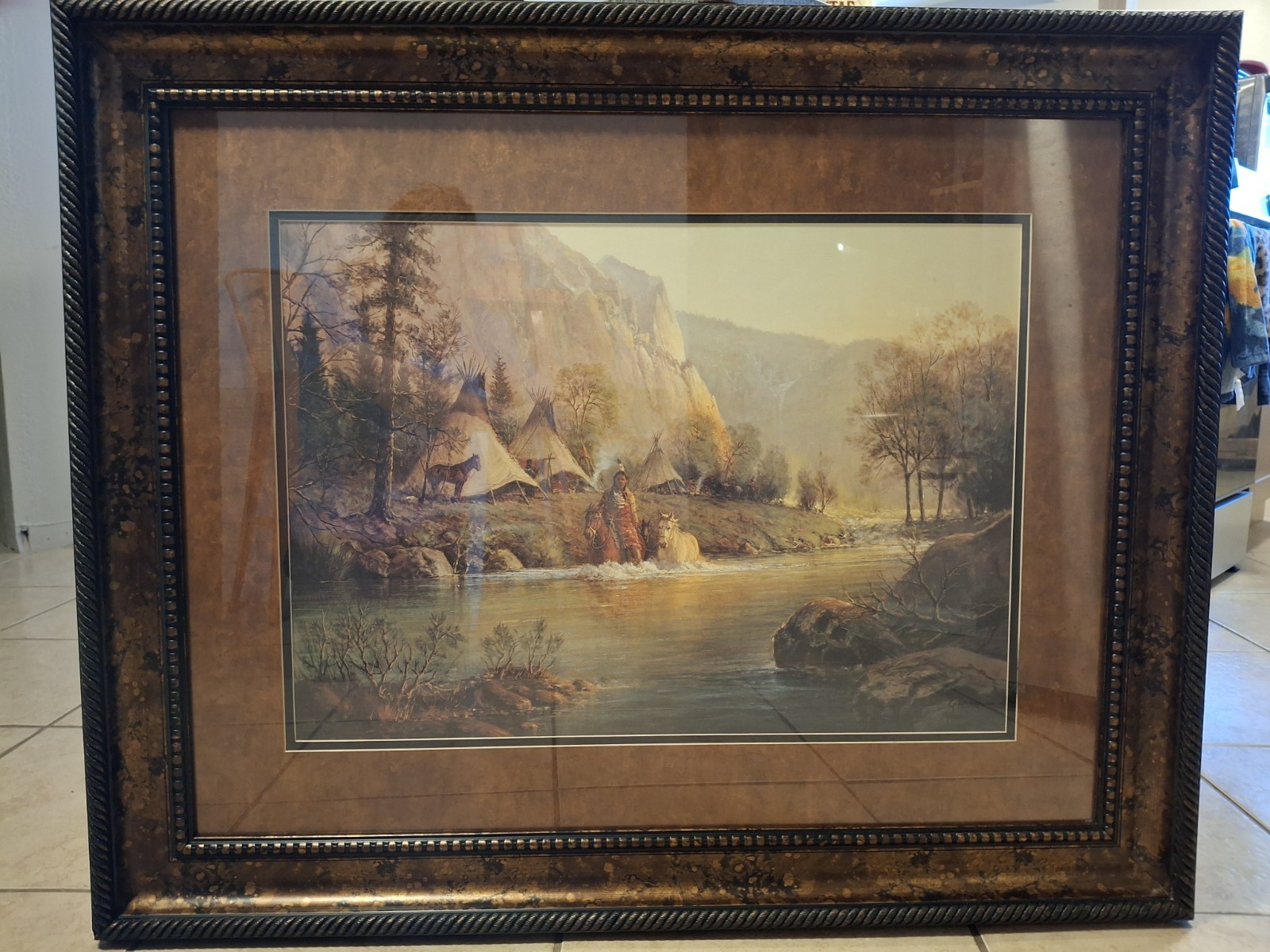 The New Stallion G Harvey Art Licensed Reprint / Custom Matted & Framed Print