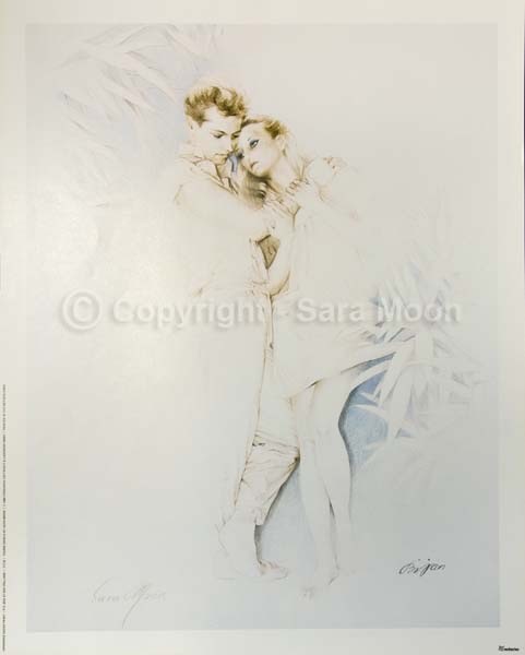 SARA MOON “Young Couple” 16”x20” Personally Signed Original Archive Print
