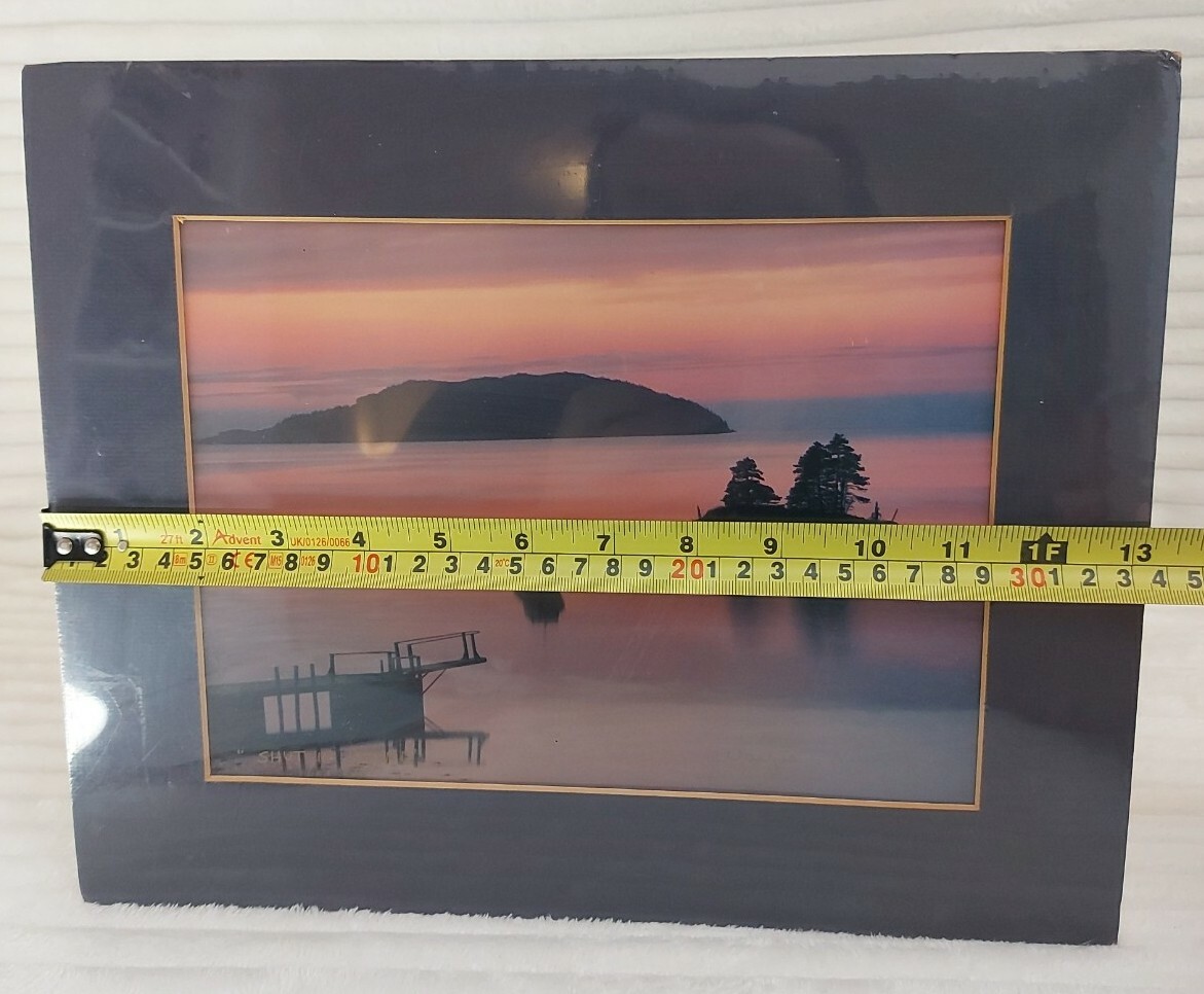 Wayne T Macdonald Signed Print of Shut In Island A Canadian Atlantic Sunset