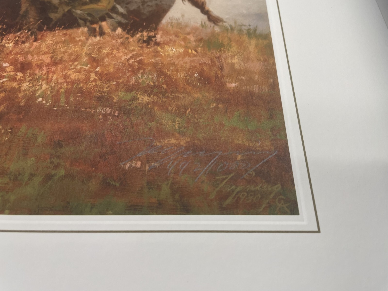 Howard Terpning “Shoshonis” LE litho paper S&N # 442/1000 COA