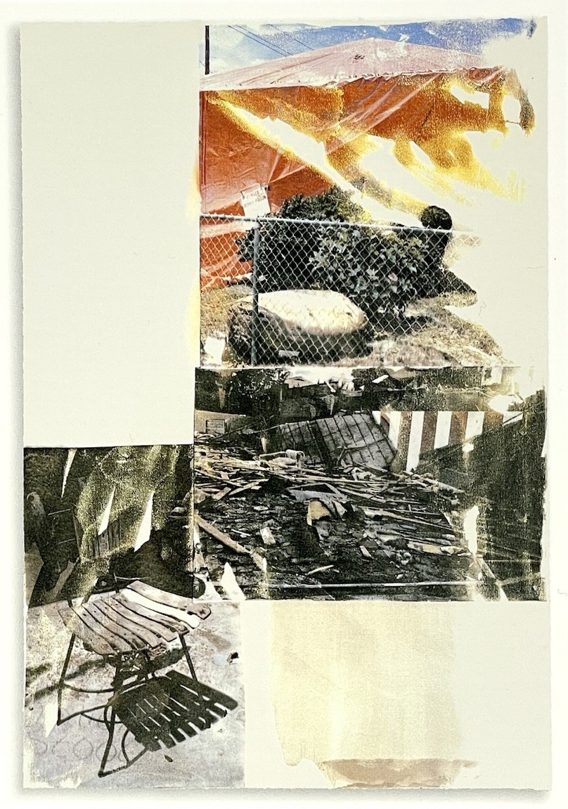 Robert Rauschenberg Art Print Announcement Card – Break (Speculations)