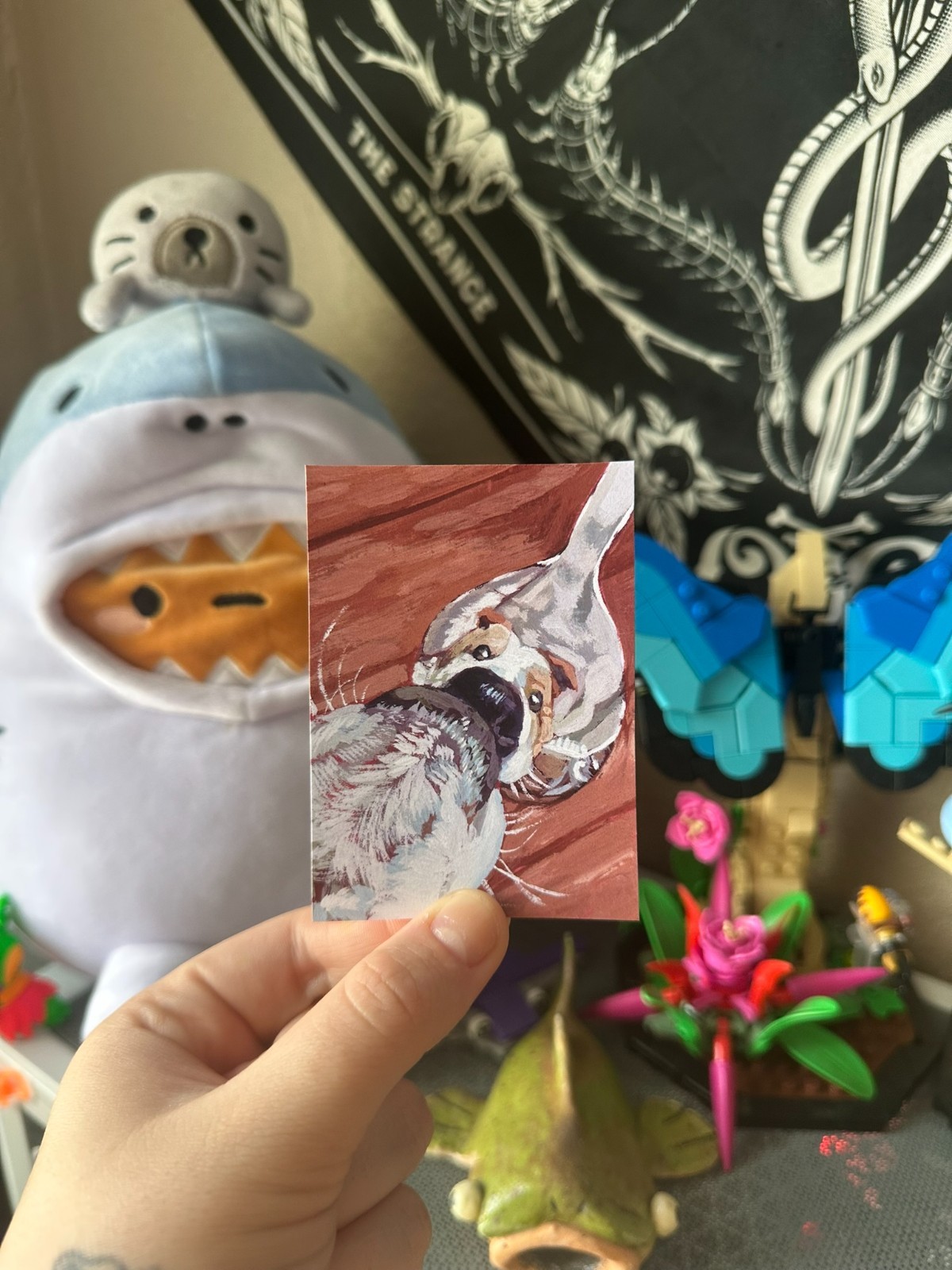 ACEO *ART PRINT* “Objects In Mirror…” 2.5×3.5″, 4×6″