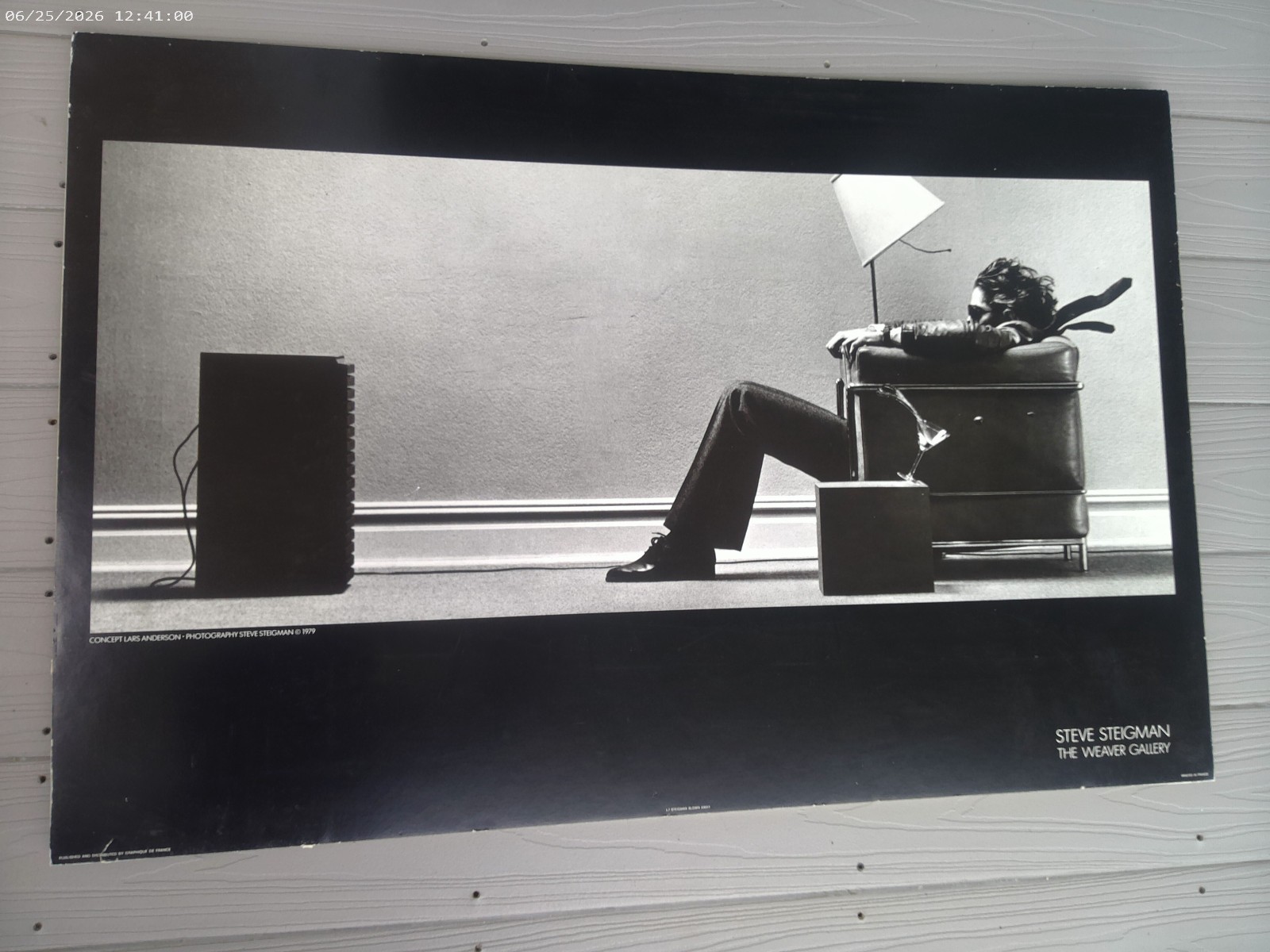 Blown Away STEVE STEIGMAN Original 1979 Weaver Gallery 36×24