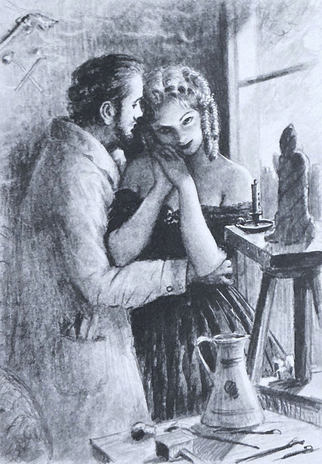 Paul-Emile Bécat | Drypoint Pointe Sèche | Bohemian Paris | Mid-Century Modern