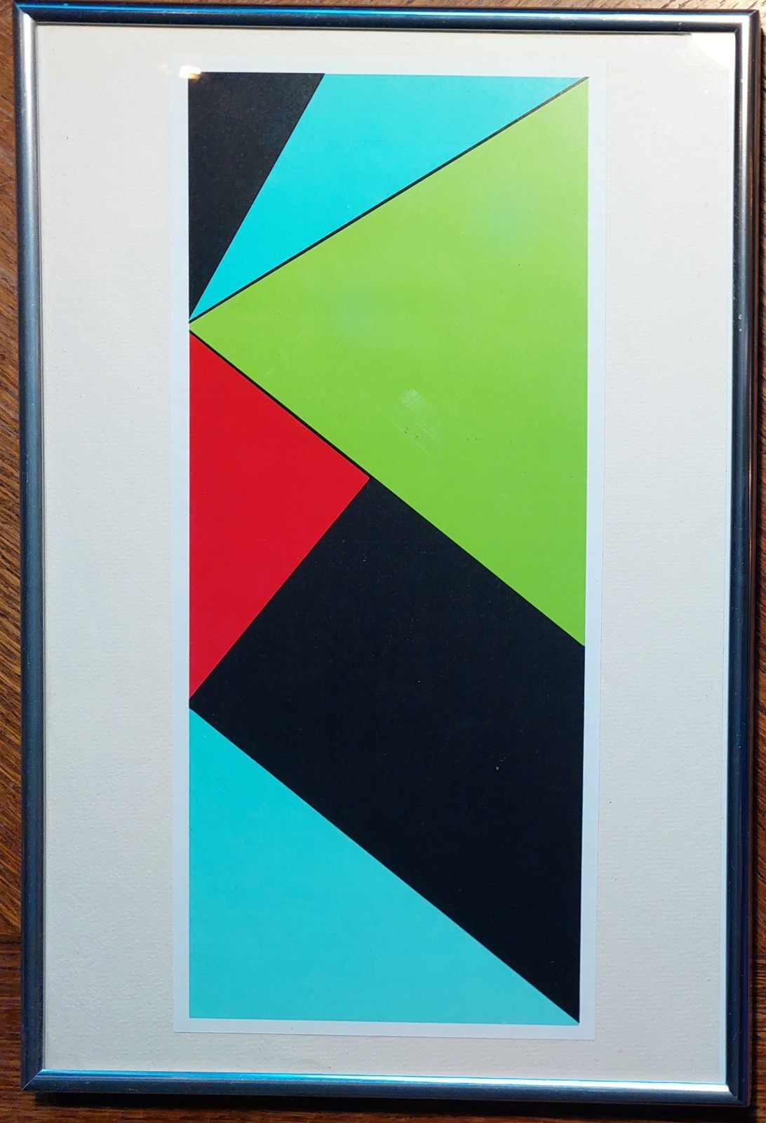 Olle Bærtling, color offset printing “RA”, 1980
