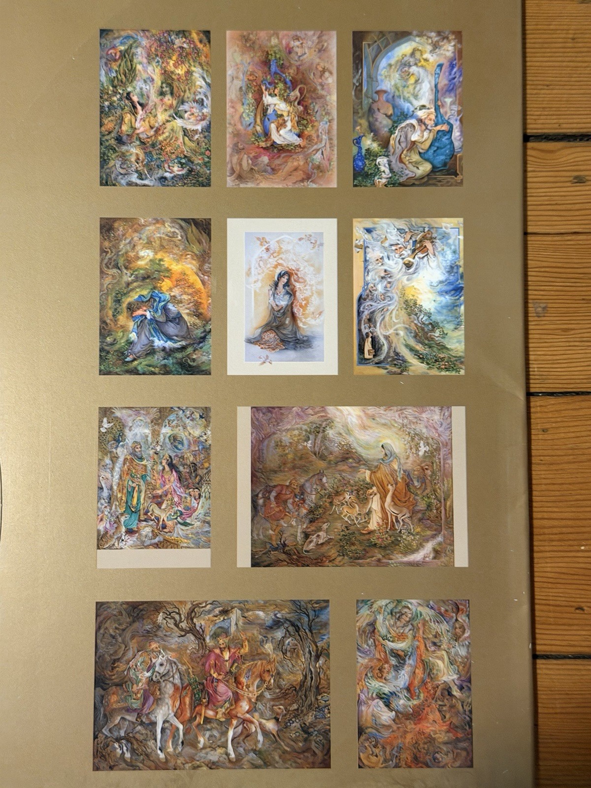 Mahmoud Farshchian Persian Miniature Painting Collection – 10 High Quality Print