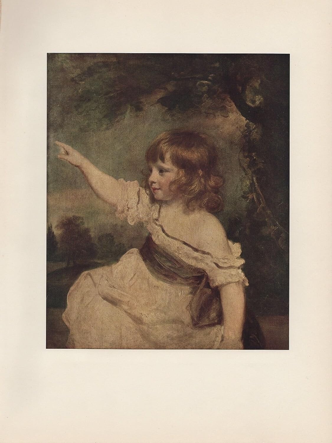 1956 Vintage BRITISH “MASTER HARE” by JOSHUA REYNOLDS COLOR Art Print Lithograph