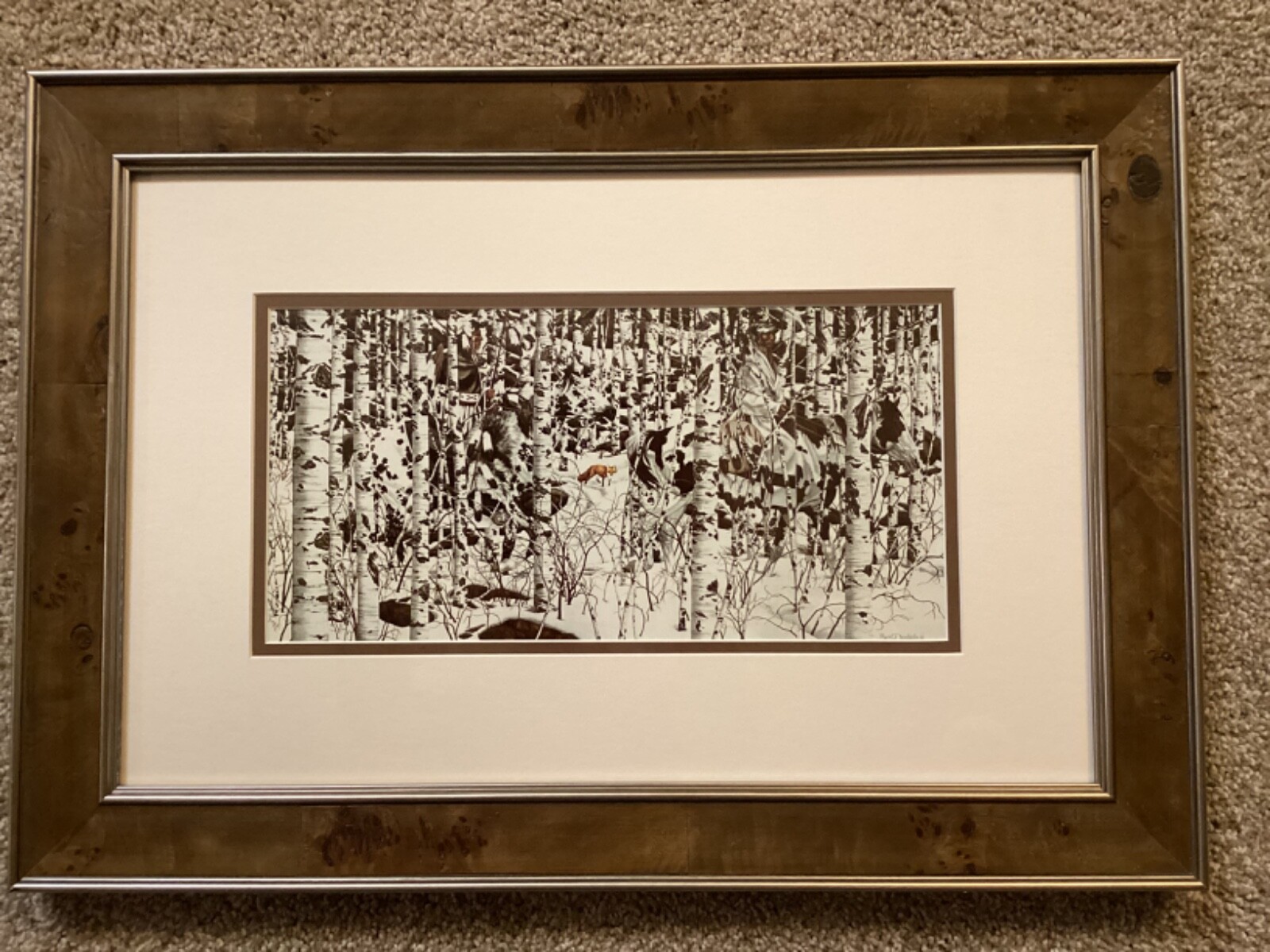 Bev Doolittle Woodland Encounters Superior Framing