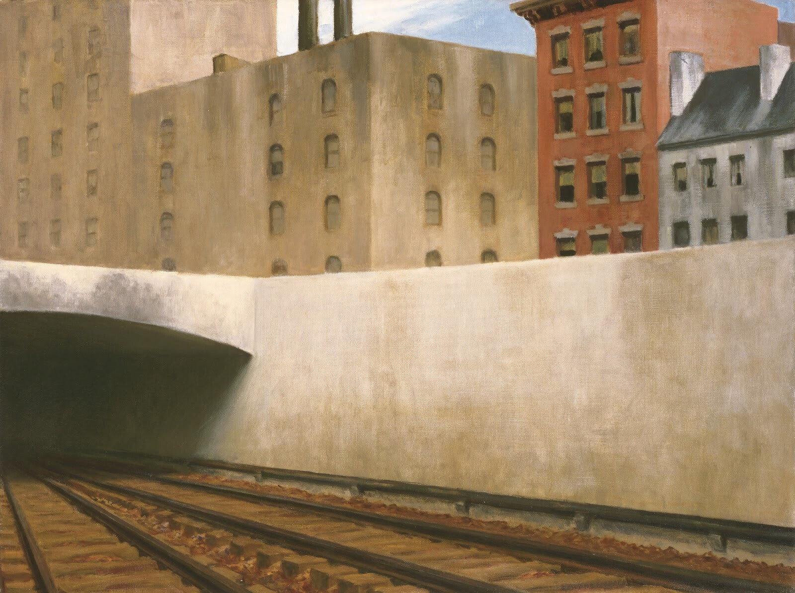 Edward Hopper: Approaching a City 22×30 Archival Quality Fine Art Print