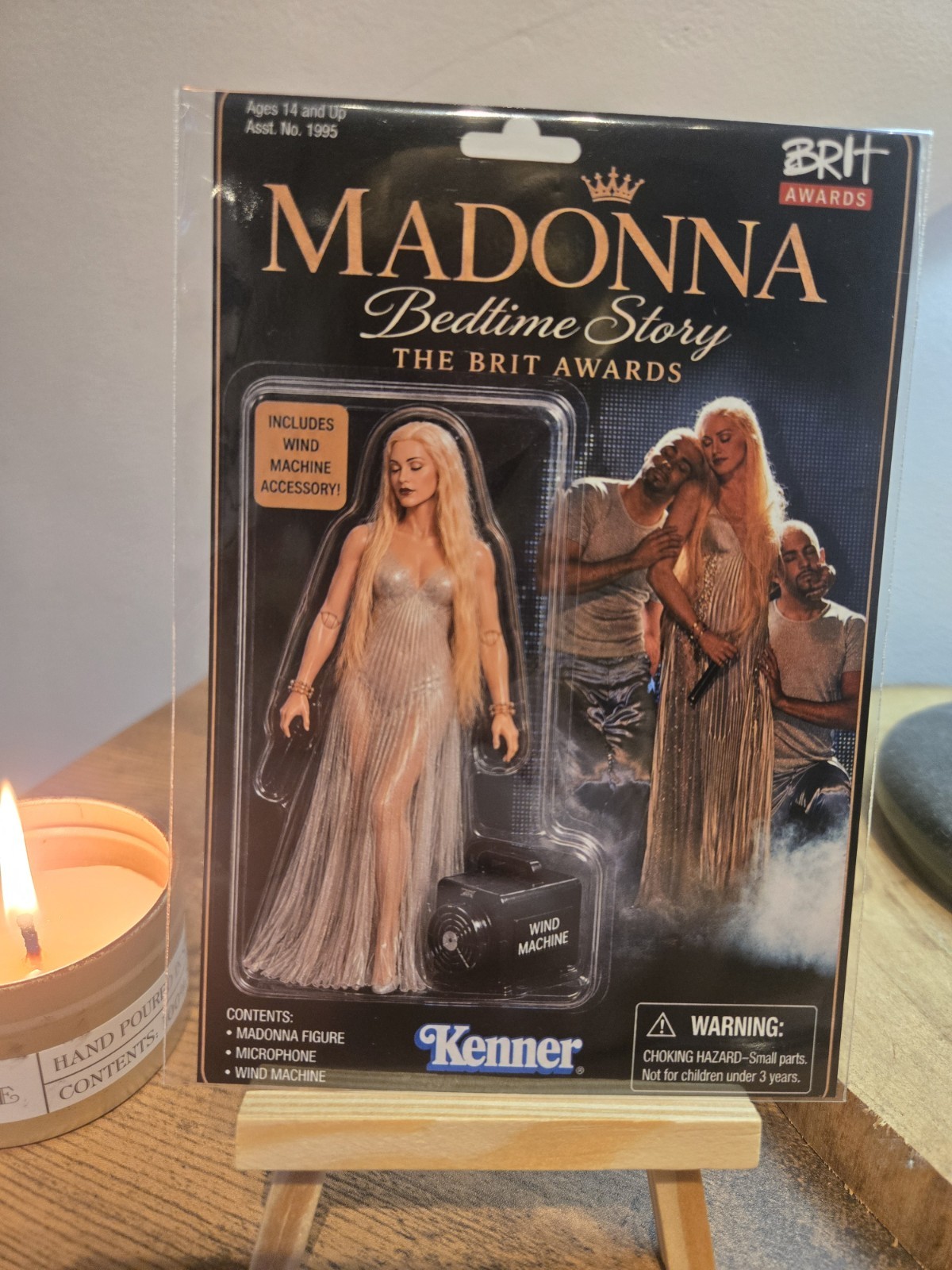 Madonna “Bedtime Story Brits” Art 6″ X 4″ Photo Print – Photo Protector Included