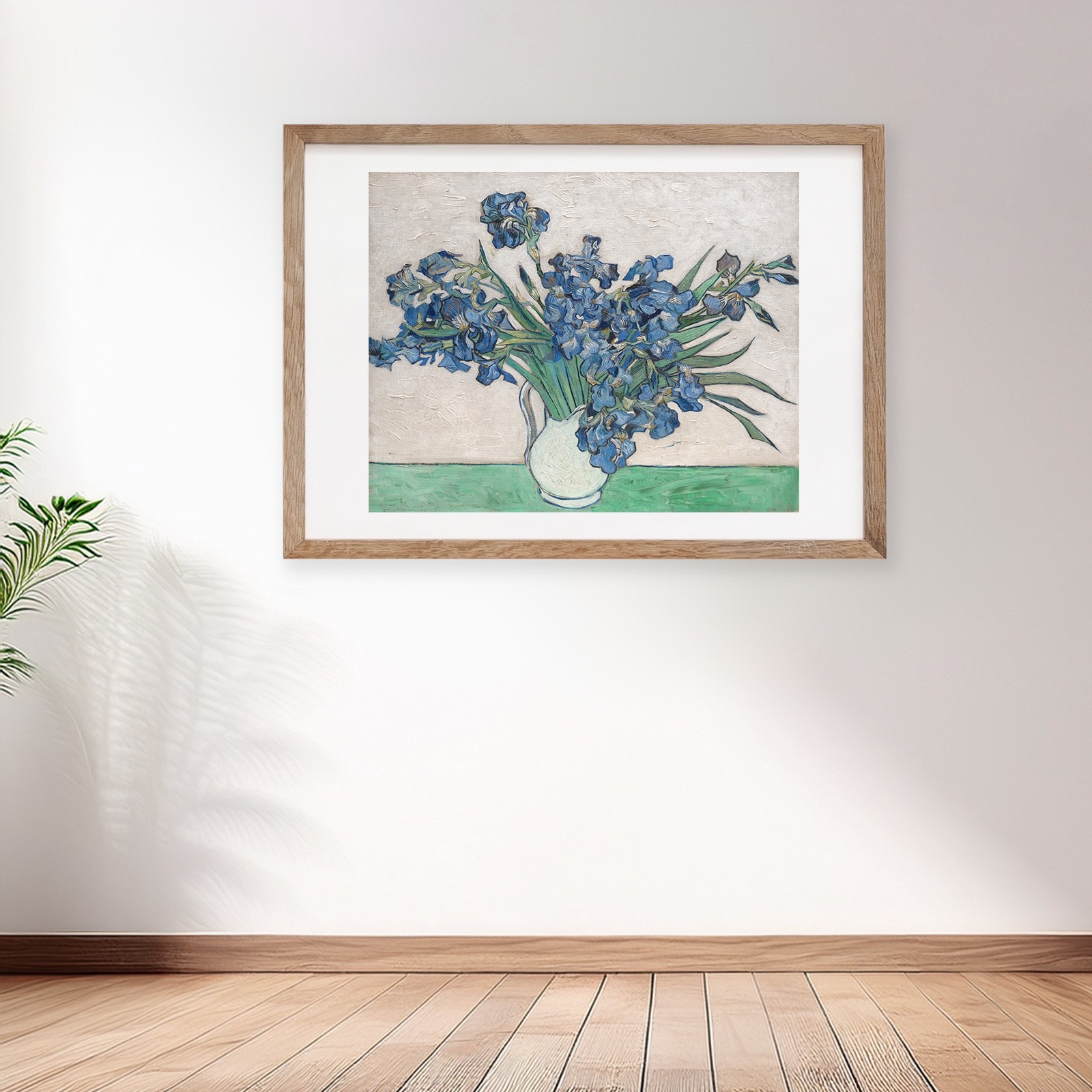 Van Gogh Irises in a Vase art print giclee poster gallery wall Art painting