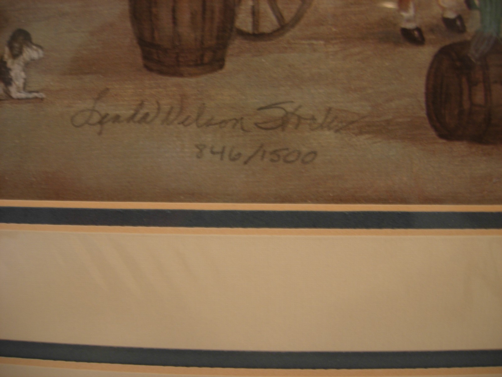 Linda Nelson Stocks “Memories Of Nantucket” signed and numbered