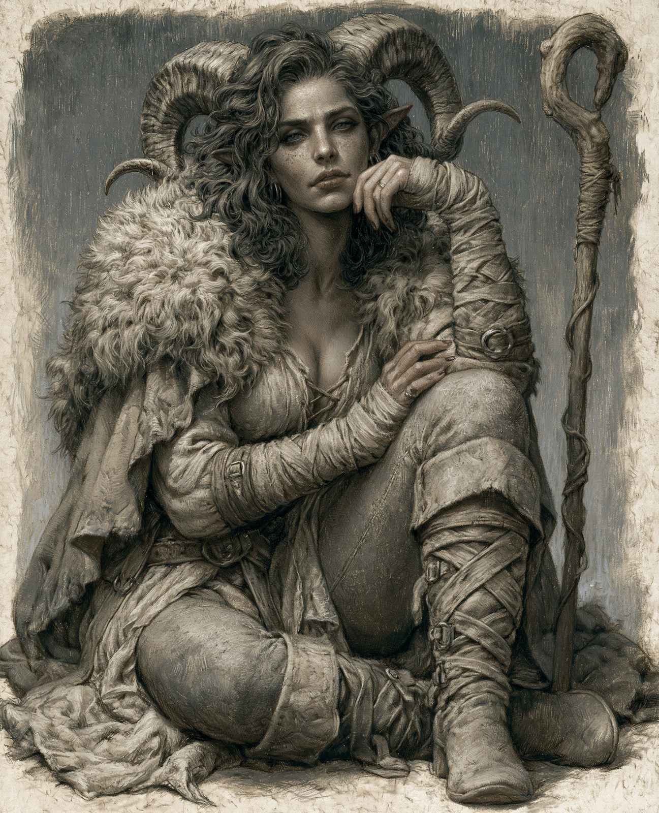 8×10 Character Illustration Art Print – 104644069