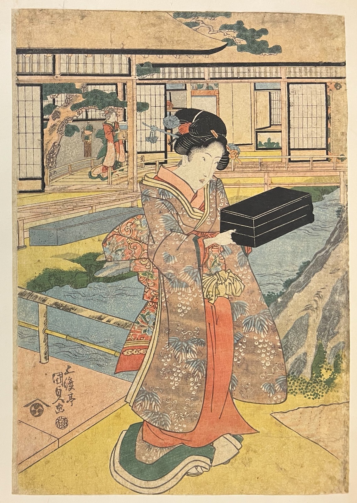 Utagawa Kunisada Toyokuni Ukiyo-e woodblock print