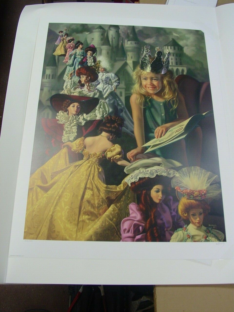 Bob Byerley CORONATION  Signed & Numbered Limited Edition Print  30 X 24 inches