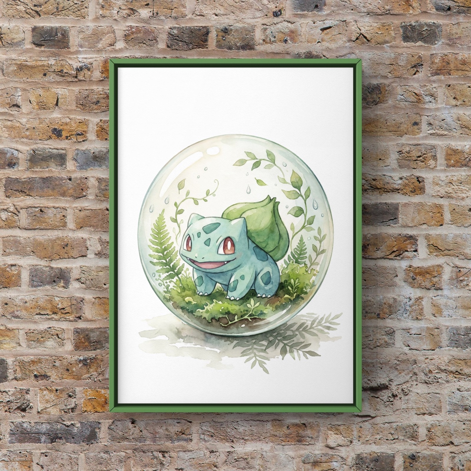 Pokemon Bubble Wall Art Pokemon A4 A3 Prints
