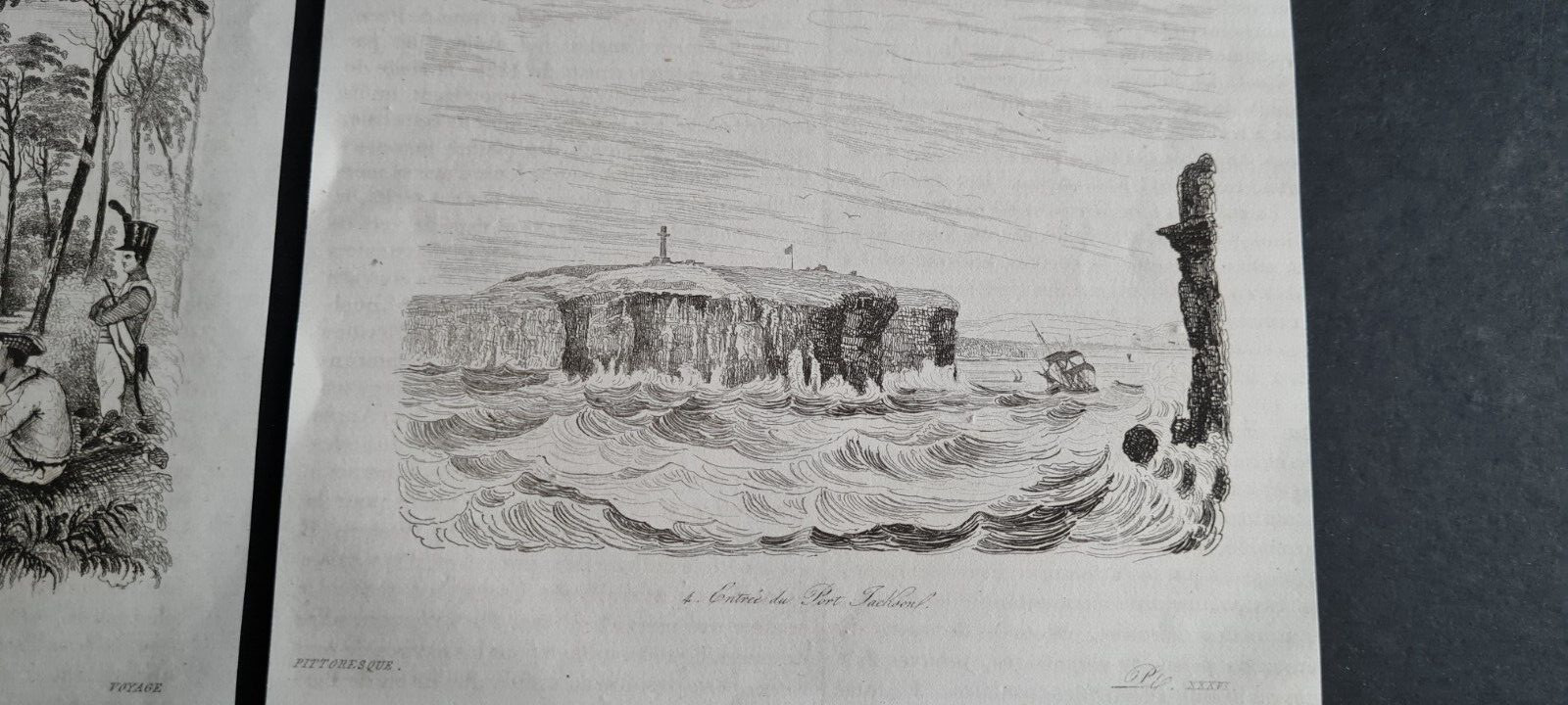Antique (1835) prints – Australia – d’Urville