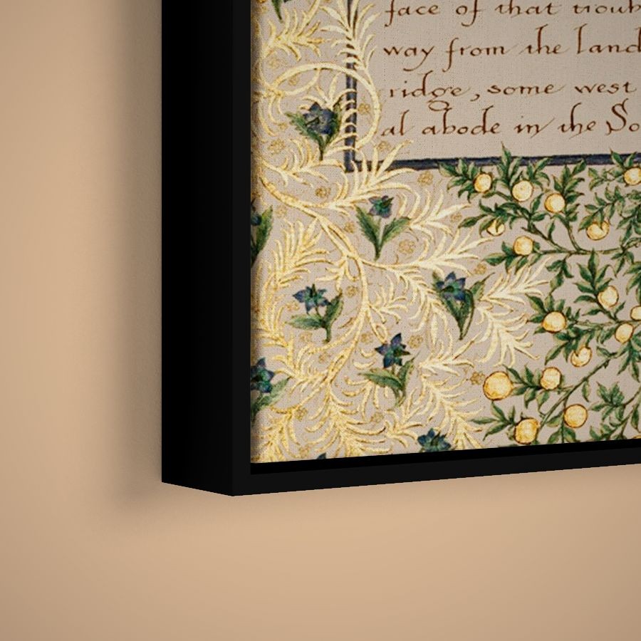 William Morris – The Story of the Dwellers at Eyr – Art Print on Paper or Canvas