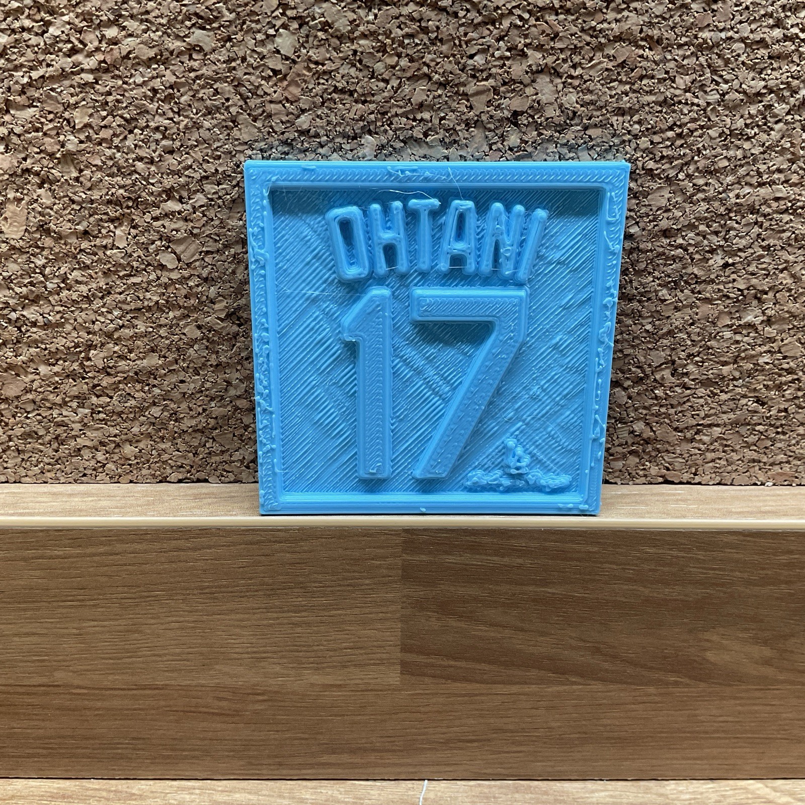 3D Printed Shohei Ohtani Jersey – Great For Desk Top Setup And Decor
