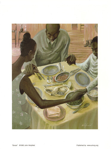 Grace by John Holyfield Poster Print 11 inches x 8 1/2 inches