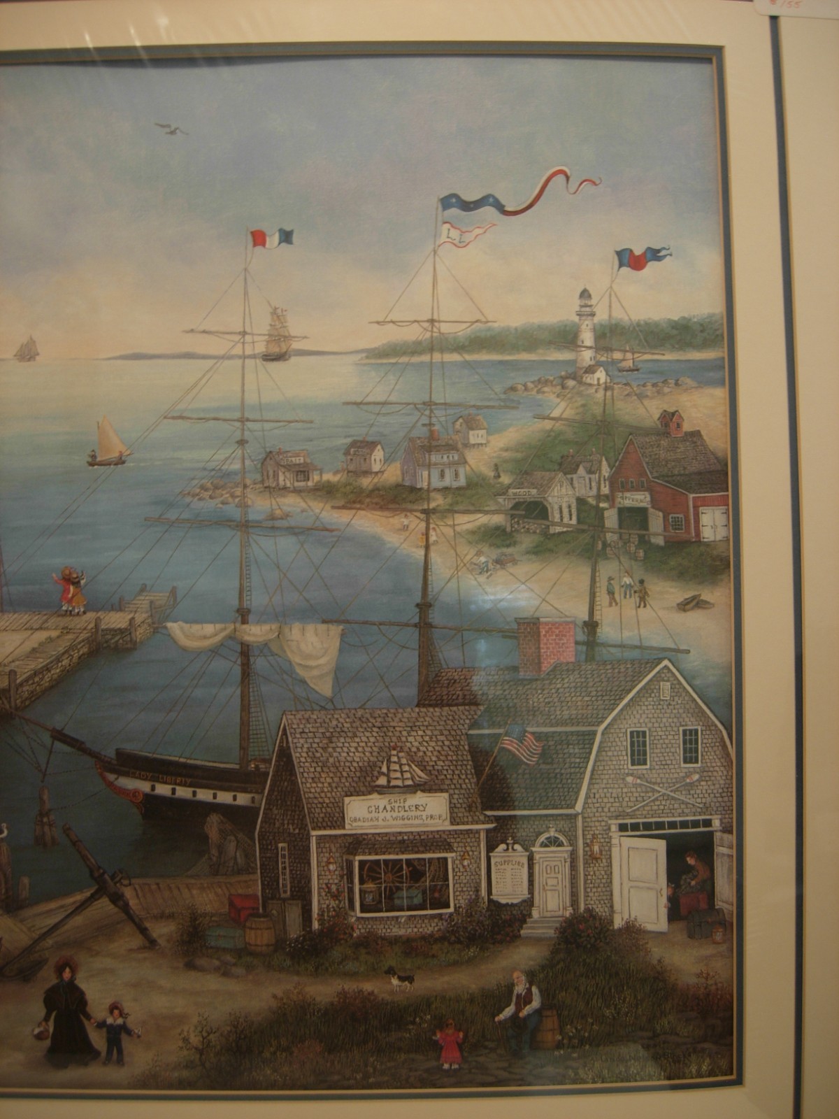 Linda Nelson Stocks “Memories Of Nantucket” signed and numbered