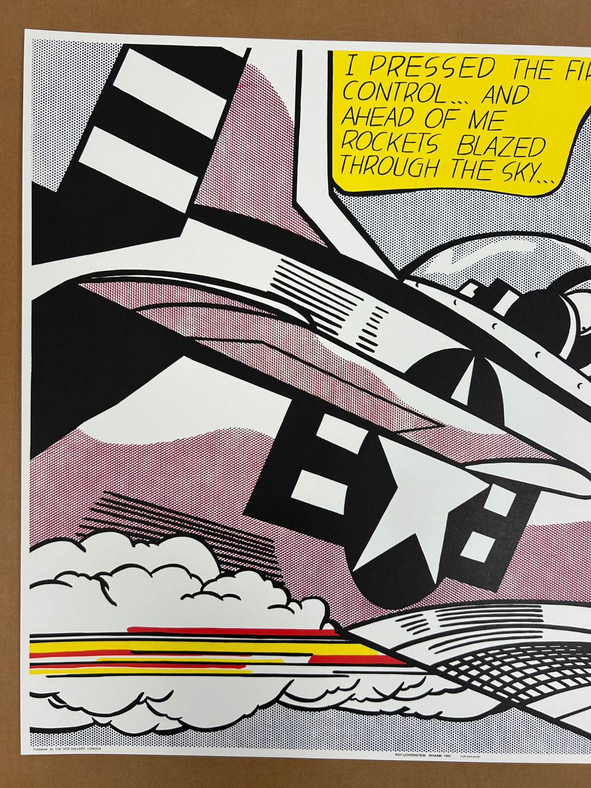 Whaam! 1963 by Roy Lichtenstein Diptych Art Print Set of 2 – Tate Gallery London