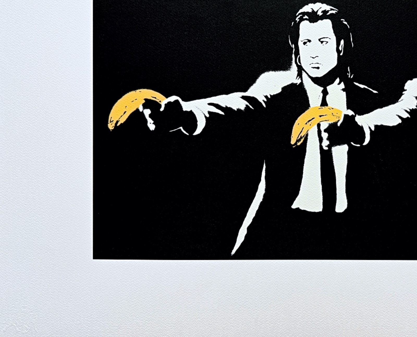 BANKSY – Pulp Fiction – numbered edition 80/150, 70×50 cm (27,6×19,7 in)