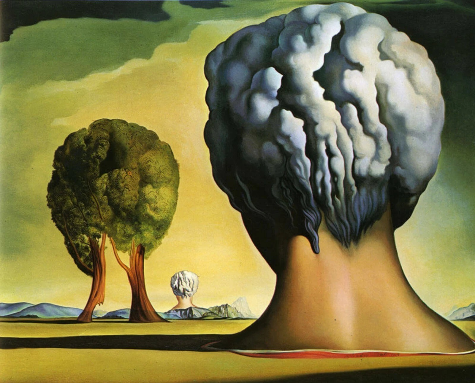 Three Sphinxes Of Bikini, 1947 by Salvador Dali wall Art Home Decor