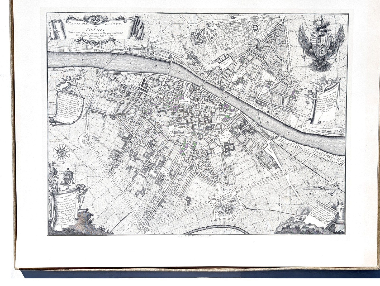 Vtg 1960s Florence Italy Engravings GIUSEPPE ZOCCHI Limited Edition Portfolio