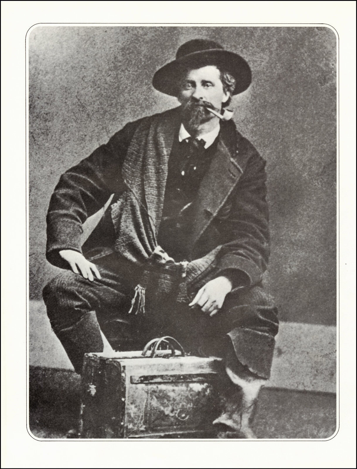 1975 Vintage Print Mayor William Collamer Yankton Dakota Territory Saloon Keeper