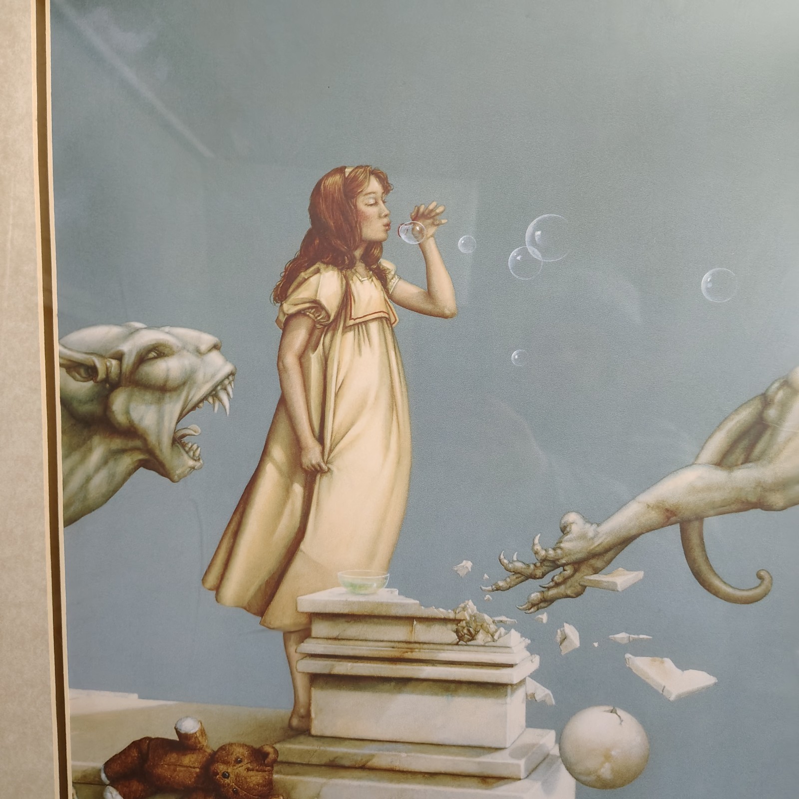 Michael Parkes Gargoyles Official Steltman Amsterdam Gallery Print, 31″ x 26.75″