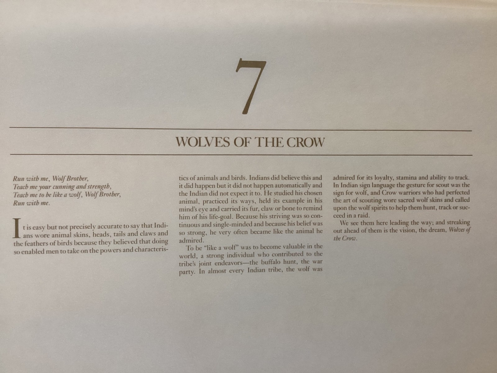 Bev Doolittle Wolves of the Crow Limit Edition of 3500 From the WSS
